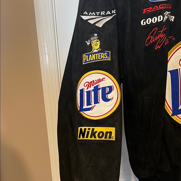 Black Racing Jacket - Picture 3 of 5